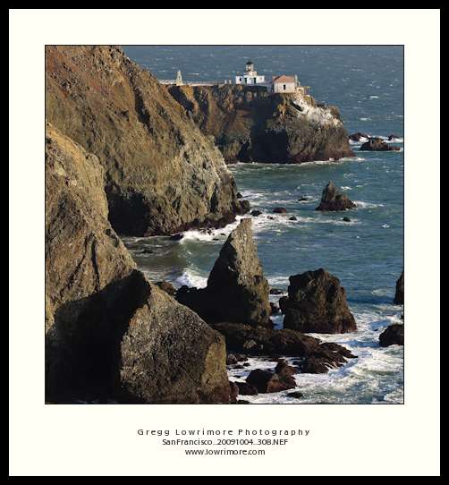 Point Bonita Lighthouse and Shoreline Point Bonita Lighthouse and Shoreline